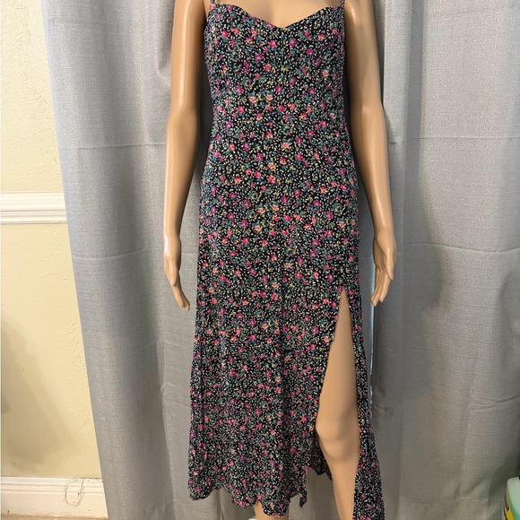 Zara split leg Dress medium used - Picture 3 of 4